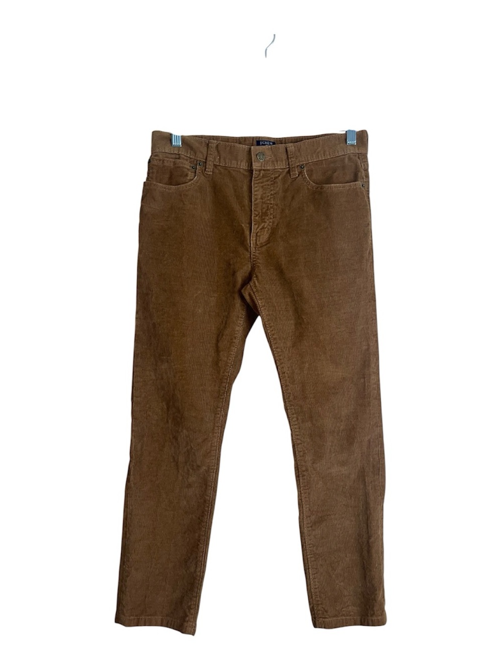J. Crew Men's Flex Slim Fit Brown Corduroy Pants Sz 30x30